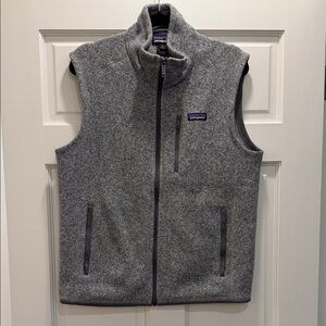 Patagonia Men's Charcoal Fleece Vest